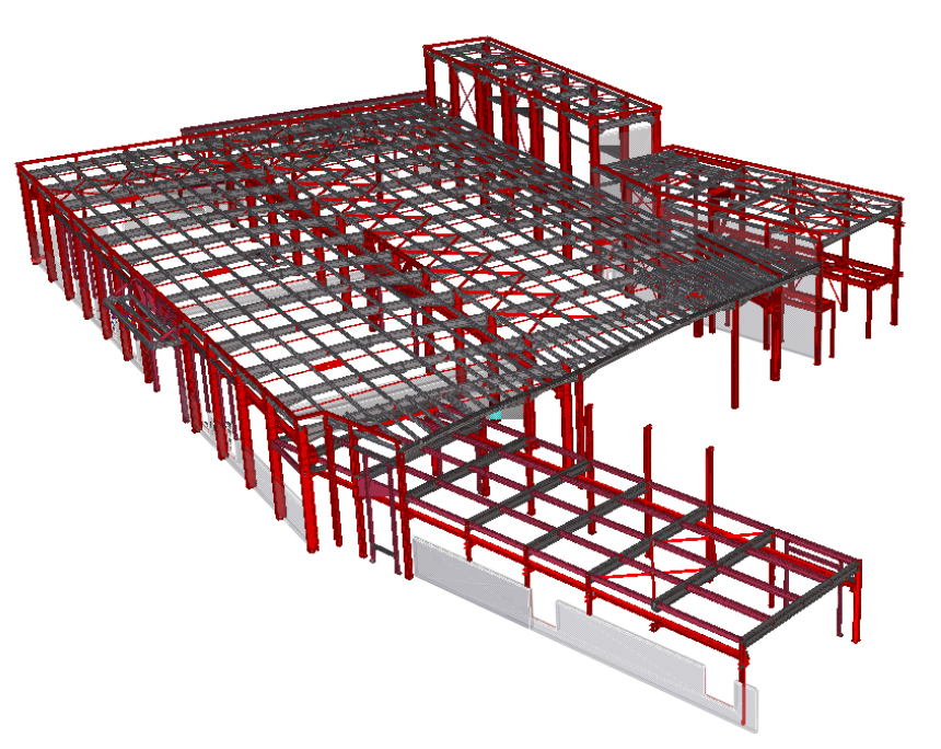 Extension du bâtiment industriel Jet Cut à Yssingeaux 2018