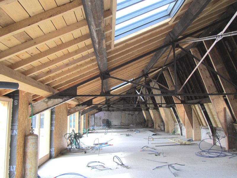 Réhabilitation de l'immeuble de la Condition des Soies en logements à Saint-Etienne 2012