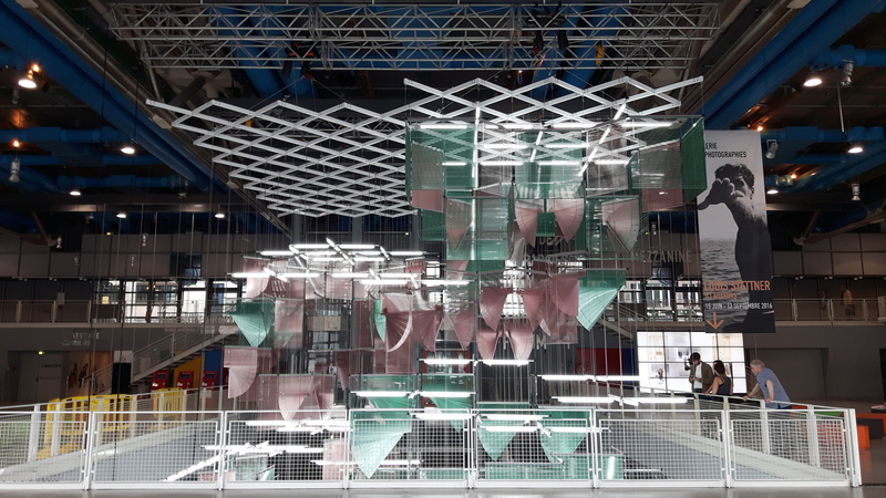 Installation Haegue Yang au centre Pompidou à Paris 2016