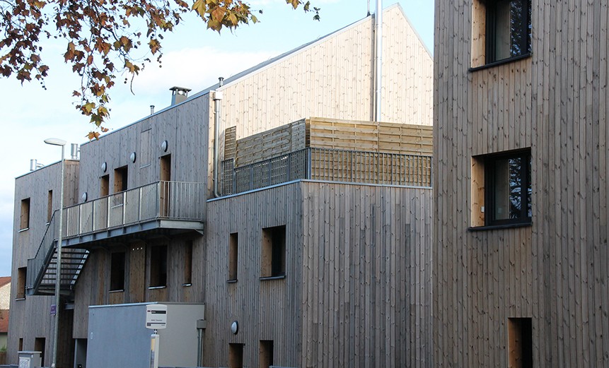 Réalisation d'escaliers et de coursives pour un immeuble de 18 logements à Dijon 2013